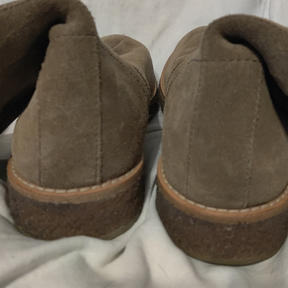 Trask Casey Wedge Waterproof Taupe suede ankle Boots. - Picture 8 of 11
